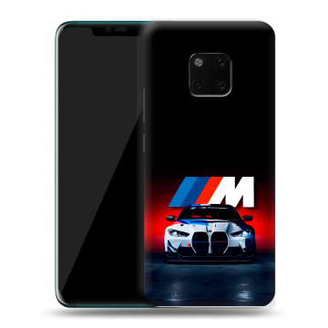 Пластиковый чехол на Huawei Mate 20 Pro с принтом БМВ BMW