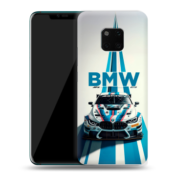 Пластиковый чехол на Huawei Mate 20 Pro с принтом БМВ BMW Пластиковый чехол на Huawei Mate 20 Pro с принтом БМВ BMW