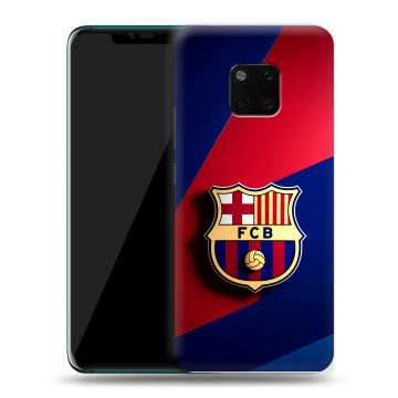 Пластиковый чехол на Huawei Mate 20 Pro с принтом Барселона Barcelona