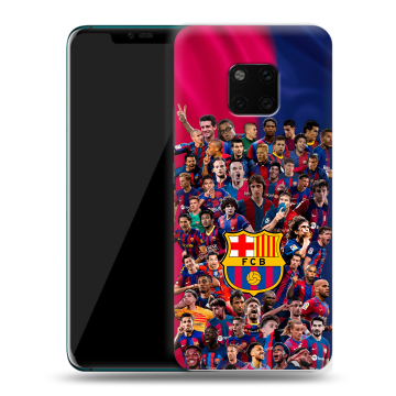 Пластиковый чехол на Huawei Mate 20 Pro с принтом Барселона Barcelona Пластиковый чехол на Huawei Mate 20 Pro с принтом Барселона Barcelona