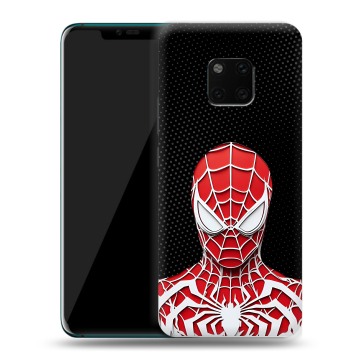 Пластиковый чехол на Huawei Mate 20 Pro с принтом человек паук spiderman
