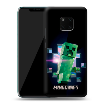 Пластиковый чехол на Huawei Mate 20 Pro с принтом Майнкрафт Minecraft Пластиковый чехол на Huawei Mate 20 Pro с принтом Майнкрафт Minecraft