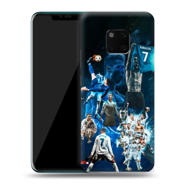 Пластиковый чехол на Huawei Mate 20 Pro с принтом Реал Роналдо