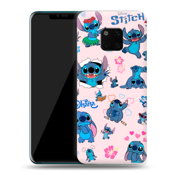 Пластиковый чехол на Huawei Mate 20 Pro с принтом Лило и Стич Пластиковый чехол на Huawei Mate 20 Pro с принтом Лило и Стич