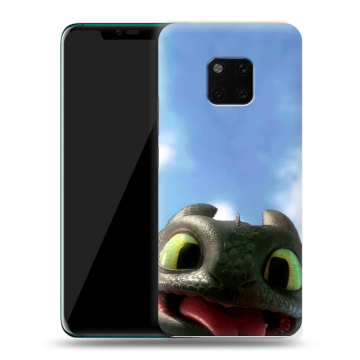 Пластиковый чехол на Huawei Mate 20 Pro с принтом Как приручить дракона Пластиковый чехол на Huawei Mate 20 Pro с принтом Как приручить дракона