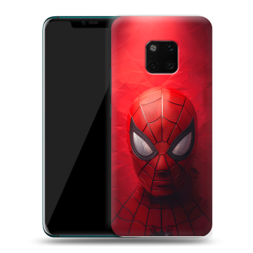 Пластиковый чехол на Huawei Mate 20 Pro с принтом Spiderman Человек паук Пластиковый чехол на Huawei Mate 20 Pro с принтом Spiderman Человек паук