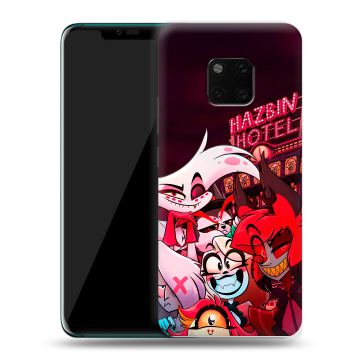 Пластиковый чехол на Huawei Mate 20 Pro с принтом Hazbin Hotel Отель Хазбин Пластиковый чехол на Huawei Mate 20 Pro с принтом Hazbin Hotel Отель Хазбин