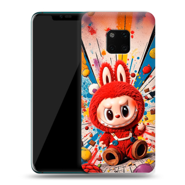 Пластиковый чехол на Huawei Mate 20 Pro с принтом Labubu Лабубу