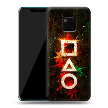 Пластиковый чехол на Huawei Mate 20 Pro с принтом Squid Game Игра кальмара Пластиковый чехол на Huawei Mate 20 Pro с принтом Squid Game Игра кальмара