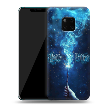 Пластиковый чехол на Huawei Mate 20 Pro с принтом Harry Potter Гарри Поттер