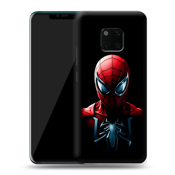 Пластиковый чехол на Huawei Mate 20 Pro с принтом Spiderman Человек паук Пластиковый чехол на Huawei Mate 20 Pro с принтом Spiderman Человек паук