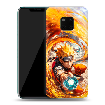 Пластиковый чехол на Huawei Mate 20 Pro с принтом Аниме Наруто Naruto