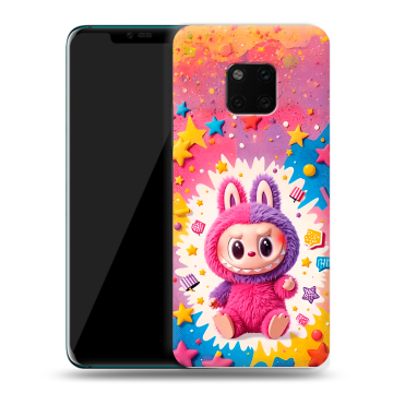 Пластиковый чехол на Huawei Mate 20 Pro с принтом Labubu Лабубу
