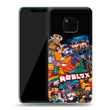 Пластиковый чехол на Huawei Mate 20 Pro с принтом Roblox Роблокс Пластиковый чехол на Huawei Mate 20 Pro с принтом Roblox Роблокс