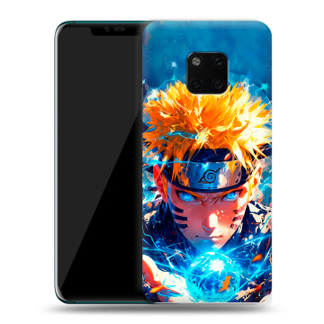 Пластиковый чехол на Huawei Mate 20 Pro с принтом Аниме Наруто Naruto