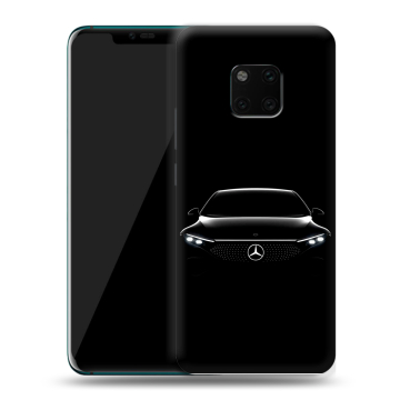 Пластиковый чехол на Huawei Mate 20 Pro с принтом Mercedes Мерседес Пластиковый чехол на Huawei Mate 20 Pro с принтом Mercedes Мерседес