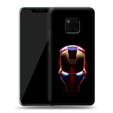 Пластиковый чехол на Huawei Mate 20 Pro с принтом IronMan Железный человек