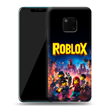 Пластиковый чехол на Huawei Mate 20 Pro с принтом Roblox Роблокс Пластиковый чехол на Huawei Mate 20 Pro с принтом Roblox Роблокс