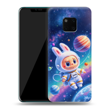 Пластиковый чехол на Huawei Mate 20 Pro с принтом Labubu Лабубу Пластиковый чехол на Huawei Mate 20 Pro с принтом Labubu Лабубу
