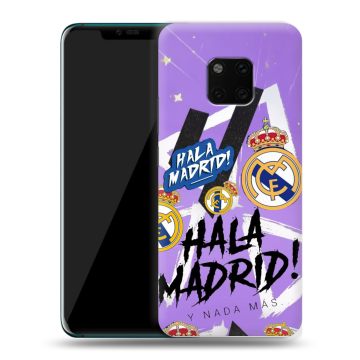 Пластиковый чехол на Huawei Mate 20 Pro с принтом Real Madrid Реал Мадрид