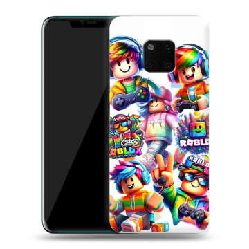 Пластиковый чехол на Huawei Mate 20 Pro с принтом Roblox Роблокс Пластиковый чехол на Huawei Mate 20 Pro с принтом Roblox Роблокс