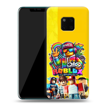 Пластиковый чехол на Huawei Mate 20 Pro с принтом Roblox Роблокс Пластиковый чехол на Huawei Mate 20 Pro с принтом Roblox Роблокс