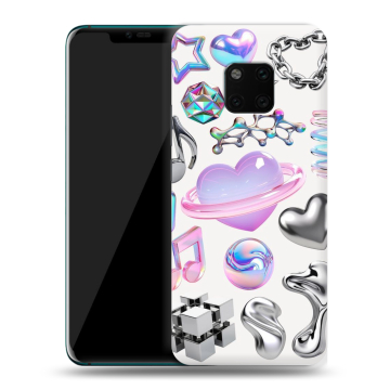 Пластиковый чехол на Huawei Mate 20 Pro с принтом Y2K Пластиковый чехол на Huawei Mate 20 Pro с принтом Y2K