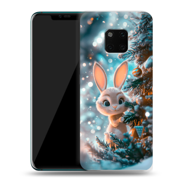 Пластиковый чехол на Huawei Mate 20 Pro с принтом Новый год Пластиковый чехол на Huawei Mate 20 Pro с принтом Новый год