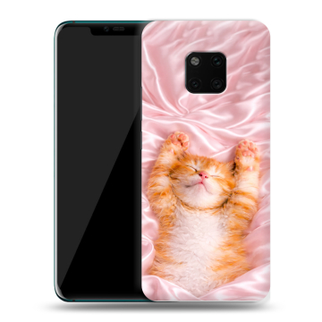 Пластиковый чехол на Huawei Mate 20 Pro с принтом женский Пластиковый чехол на Huawei Mate 20 Pro с принтом женский