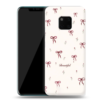 Пластиковый чехол на Huawei Mate 20 Pro с принтом для девочек