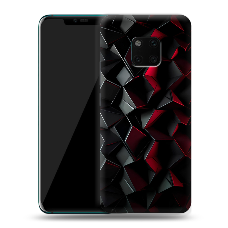 Пластиковый чехол на Huawei Mate 20 Pro с принтом Абстракция Пластиковый чехол на Huawei Mate 20 Pro с принтом Абстракция