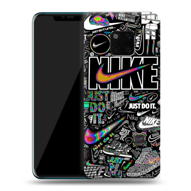 Пластиковый чехол на Huawei Mate 20 Pro с принтом Найк Пластиковый чехол на Huawei Mate 20 Pro с принтом Найк