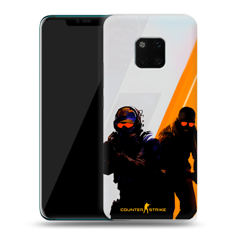 Пластиковый чехол на Huawei Mate 20 Pro с принтом Контер страйк Counter strike Пластиковый чехол на Huawei Mate 20 Pro с принтом Контер страйк Counter strike