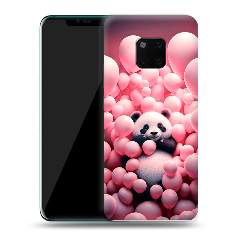 Пластиковый чехол на Huawei Mate 20 Pro с принтом Панда Пластиковый чехол на Huawei Mate 20 Pro с принтом Панда