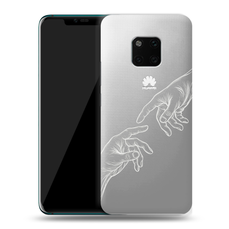 Пластиковый чехол на Huawei Mate 20 Pro с принтом Сотворение мира Пластиковый чехол на Huawei Mate 20 Pro с принтом Сотворение мира