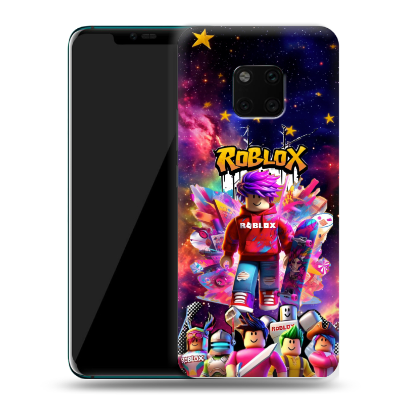 Пластиковый чехол на Huawei Mate 20 Pro с принтом Roblox Роблокс Пластиковый чехол на Huawei Mate 20 Pro с принтом Roblox Роблокс