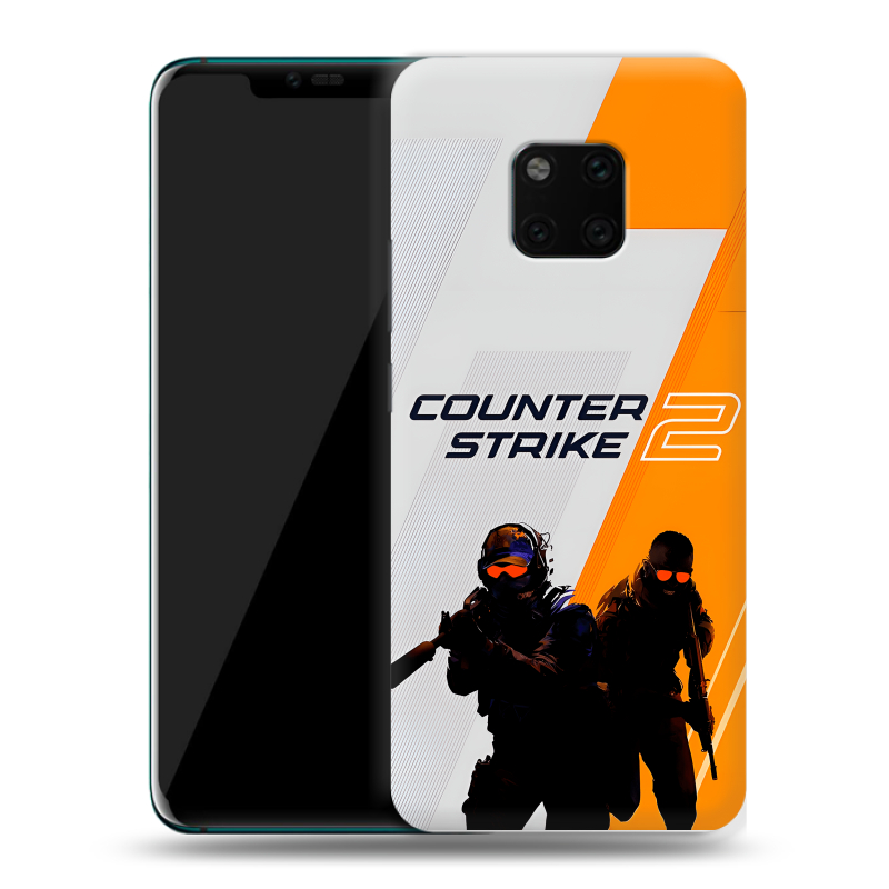 Пластиковый чехол на Huawei Mate 20 Pro с принтом Counter Strike Пластиковый чехол на Huawei Mate 20 Pro с принтом Counter Strike