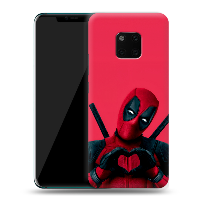Пластиковый чехол на Huawei Mate 20 Pro с принтом Дедпул Deadpool Пластиковый чехол на Huawei Mate 20 Pro с принтом Дедпул Deadpool