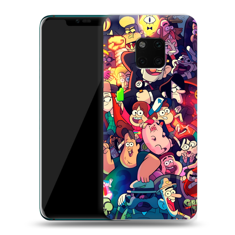 Пластиковый чехол на Huawei Mate 20 Pro с принтом Gravity Falls Гравити Фолз Пластиковый чехол на Huawei Mate 20 Pro с принтом Gravity Falls Гравити Фолз