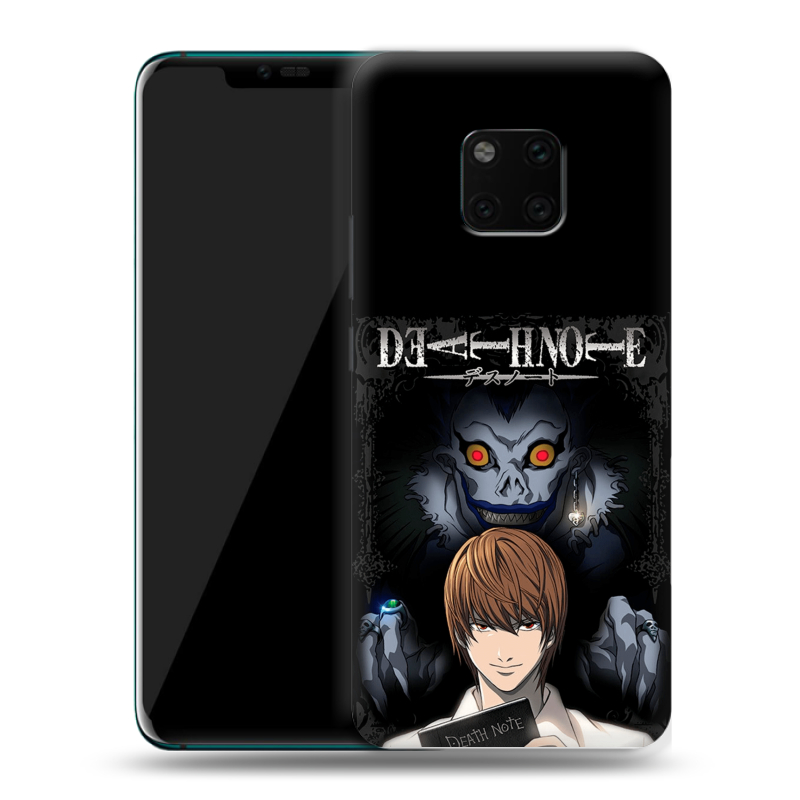 Пластиковый чехол на Huawei Mate 20 Pro с принтом Death note Тетрадь смерти Пластиковый чехол на Huawei Mate 20 Pro с принтом Death note Тетрадь смерти