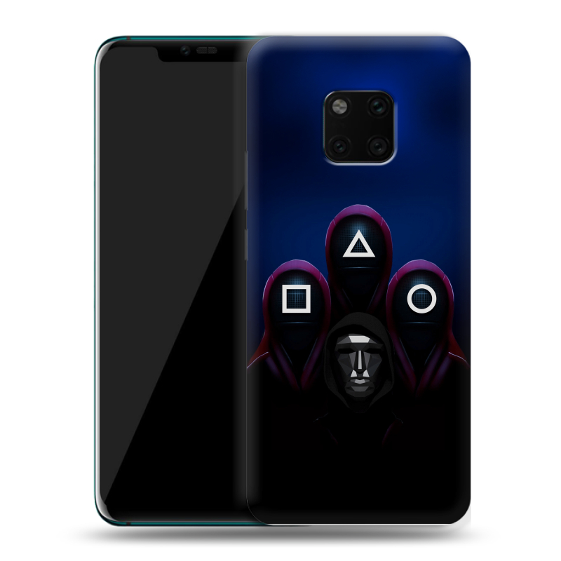 Пластиковый чехол на Huawei Mate 20 Pro с принтом Игра Кальмара Пластиковый чехол на Huawei Mate 20 Pro с принтом Игра Кальмара