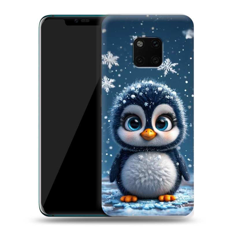 Пластиковый чехол на Huawei Mate 20 Pro с принтом Новый год Пластиковый чехол на Huawei Mate 20 Pro с принтом Новый год