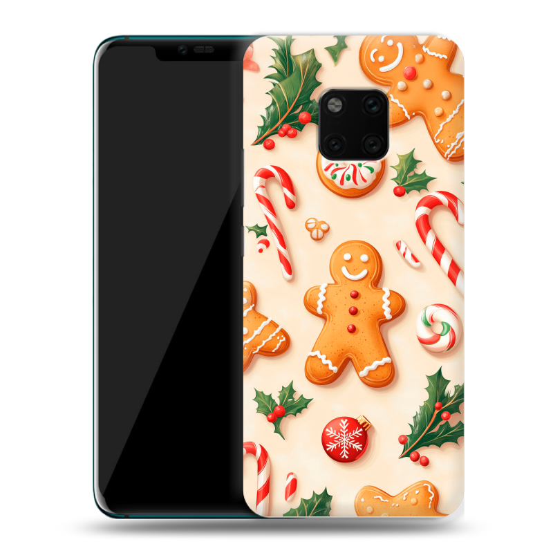 Пластиковый чехол на Huawei Mate 20 Pro с принтом Новый год Пластиковый чехол на Huawei Mate 20 Pro с принтом Новый год