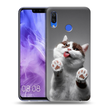 Силиконовый чехол на Huawei Nova 3i с принтом Коты Силиконовый чехол на Huawei Nova 3i с принтом Коты
