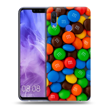 Силиконовый чехол на Huawei Nova 3i с принтом Конфеты Силиконовый чехол на Huawei Nova 3i с принтом Конфеты