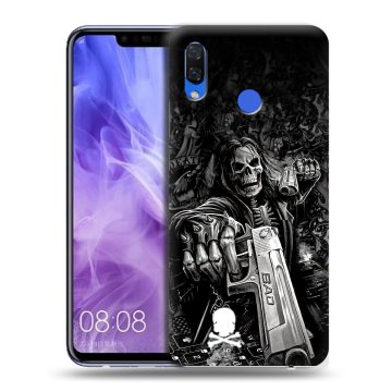 Силиконовый чехол на Huawei Nova 3i с принтом Скелет Силиконовый чехол на Huawei Nova 3i с принтом Скелет