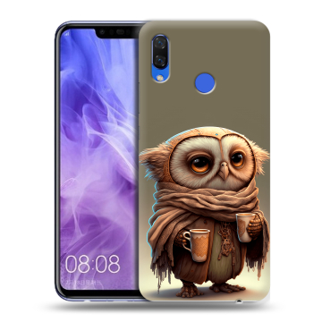Силиконовый чехол на Huawei Nova 3i с принтом Сова Силиконовый чехол на Huawei Nova 3i с принтом Сова