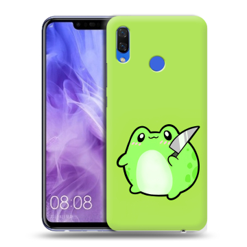Силиконовый чехол на Huawei Nova 3i с принтом Лягушенок Силиконовый чехол на Huawei Nova 3i с принтом Лягушенок