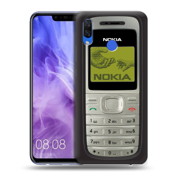 Силиконовый чехол на Huawei Nova 3i с принтом Ретро Нокия Силиконовый чехол на Huawei Nova 3i с принтом Ретро Нокия