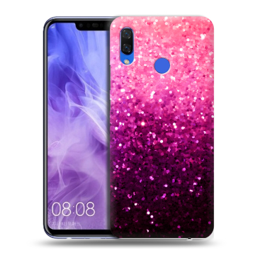 Силиконовый чехол на Huawei Nova 3i с принтом Блестки